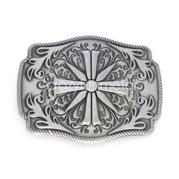 

Rectangle Keltic Cross Far Cry 5 Joseph Seed Floral Flower Belt Buckle