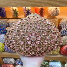 Женская Бриллиантовая сумка с кристаллами, вечерние клатчи со стразами для женщин, подарок, Свадебная вечеринка, клатч, мини-кошелек