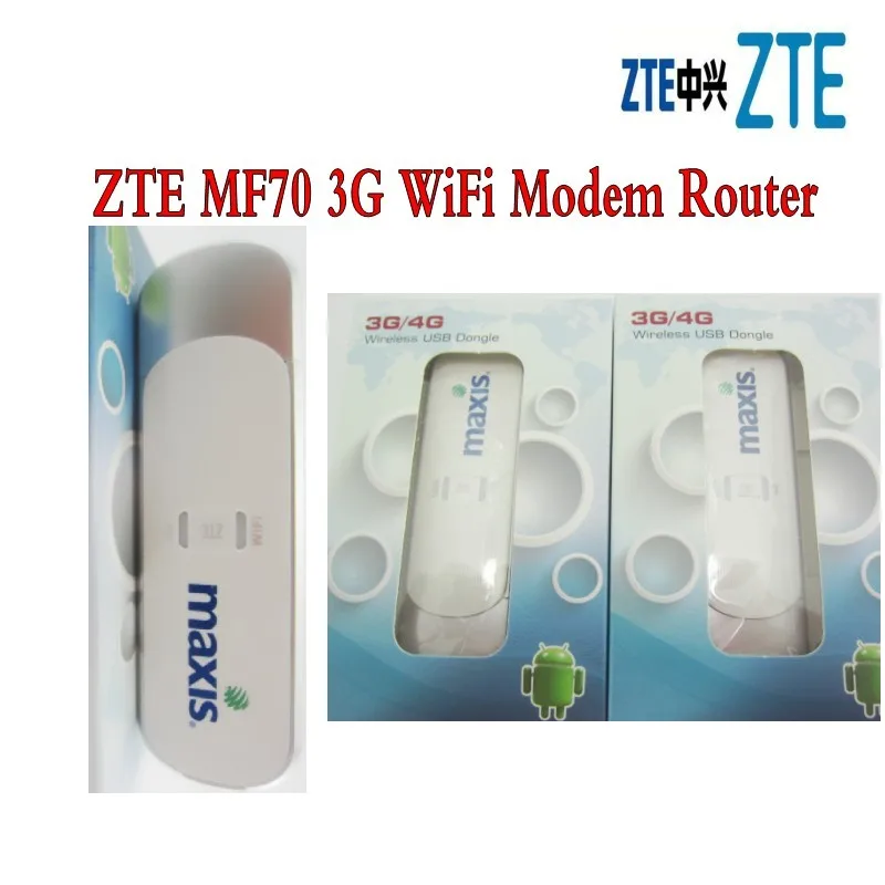 Новый Оригинальный разблокированный HSPA + 21 6 Мбит/с ZTE MF70 3G USB Беспроводной модем