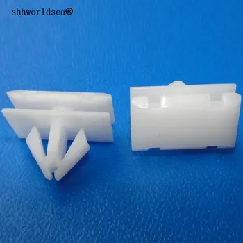 

shhworldsea 100pcs auto clip and fastener Door Moulding Clip for GM 15127746 for buick