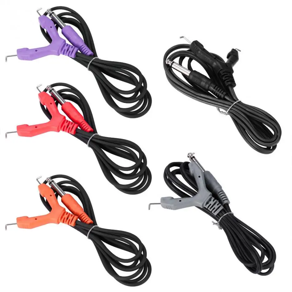

1.8m Silicone Soft Tattoo Clip Cord Tattoo Hook Line Tattoo Wire Cable for Tattoo Machine Power Supply Line Accessories