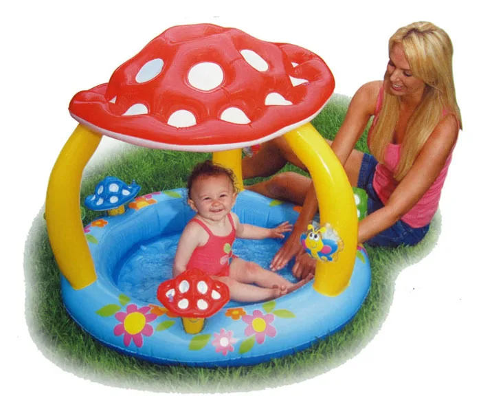 Piscine Gonflable En Pvc Pour Enfants Pataugeoire A Champignons Baignoire D Ete Sport Aquatique Aliexpress