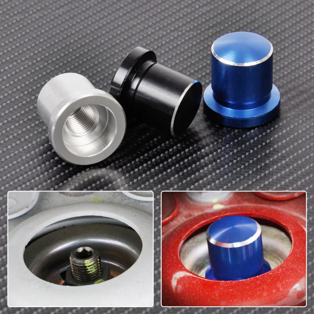

CITALL Shock Absorber Dustproof Screw Metal Cap for Mazda 2 3 5 6 CX-5 CX-7 CX-9 MPV MX-5 MX-6 Mitsubishi ASX Pajero Lancer RVR