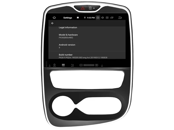Sale WITSON Android 9.0 CAR DVD PLAYER for RENAULT CLIO 2017 SAT NAV GPS NAVIGATION AUTO STEREO +DVR/WIFI+DSP+DAB+OBD+TPMS 4