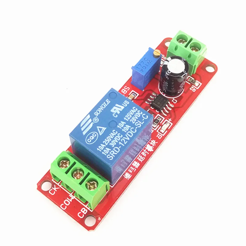 Ne555 Delay Module Monostable Switch Delay Onoff Switch 12v Automotive