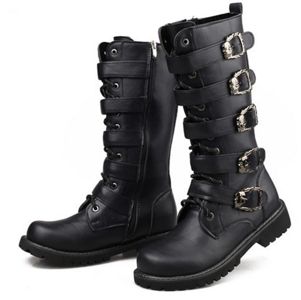bottes punk femme