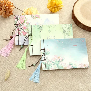 

1pcs wholesale Chinese style retro classical hand-lined antique notepad creative notebook antique book