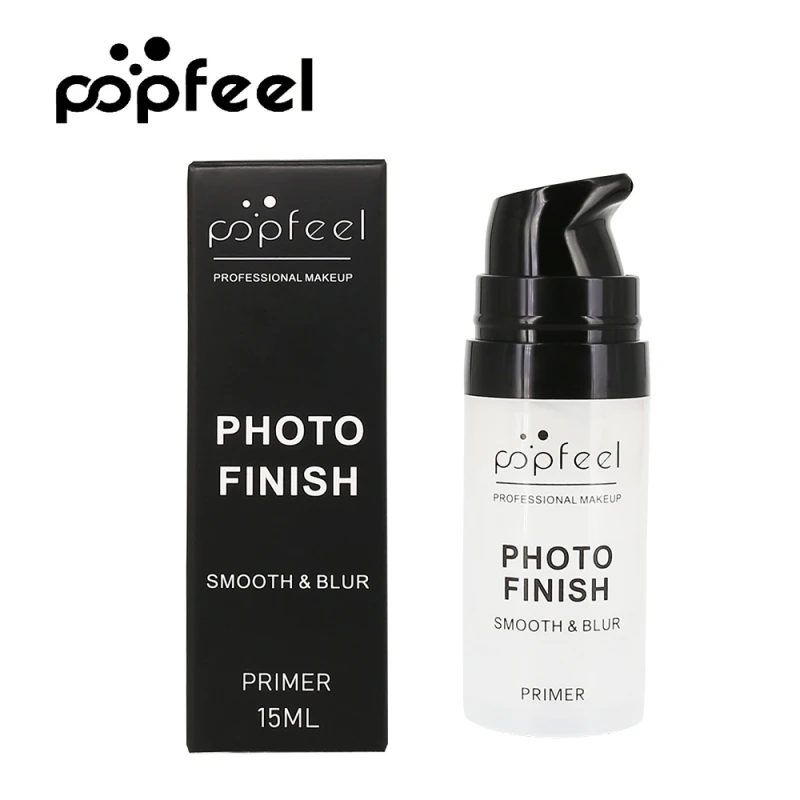 popfeel 15ml Natural Face Primer Gel Base Makeup Matte Foundation Blur Primer Pores Invisible Prolong Cosmetics Recommend