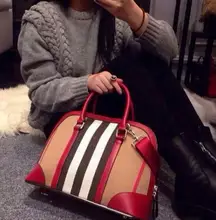 2016 fashion brand designer women handbag canvas lattice fringe shoulder bag plaid ladies shell bag messenger bolsas femininas