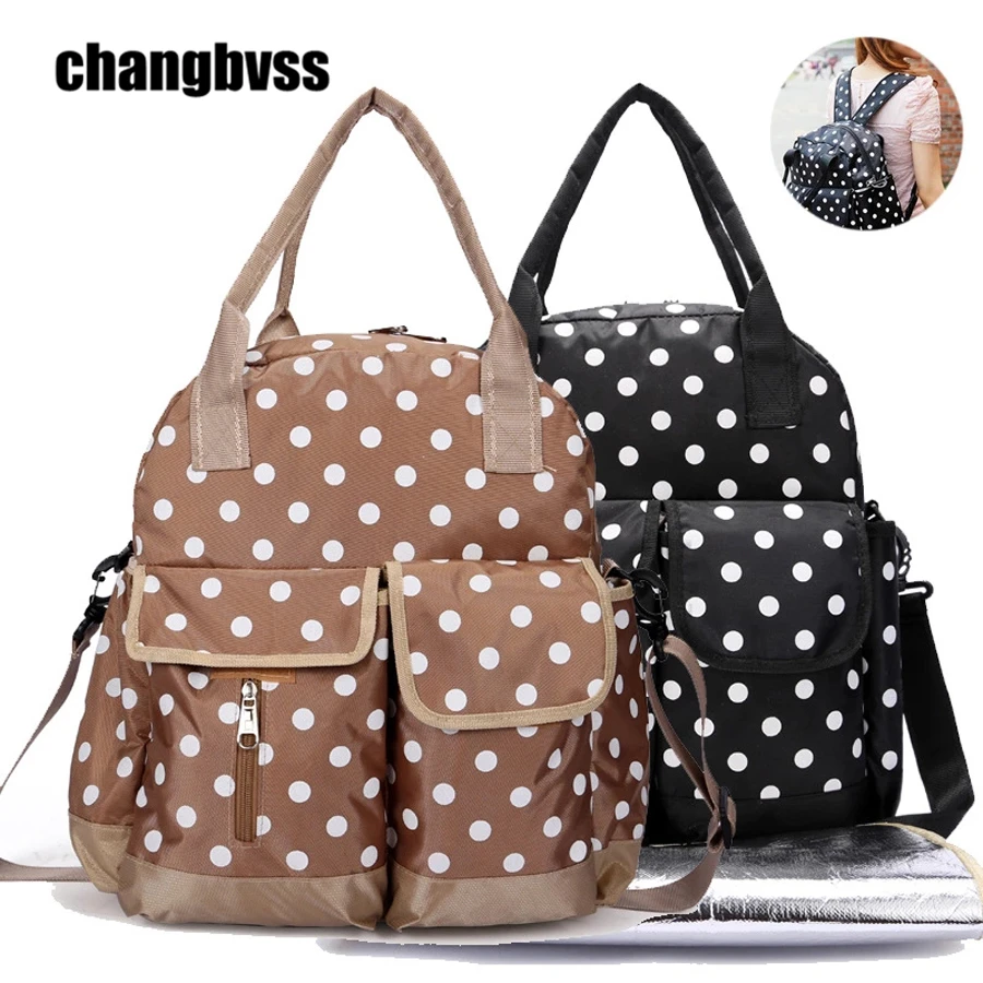 Large Capacity Handbags for Mom Multi function Travel Mom Backpack