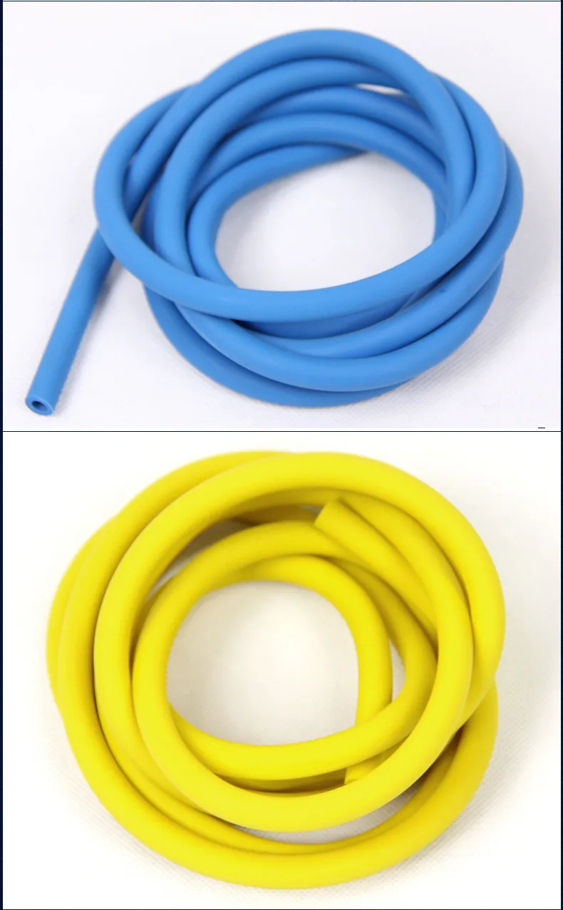 

1PCS/LOT YT1290 Emulsion pipe  ID 5 mm*OD 11 mm Latex Tubing Elastic tube  1Meter Free Shipping Pull rope  Color random