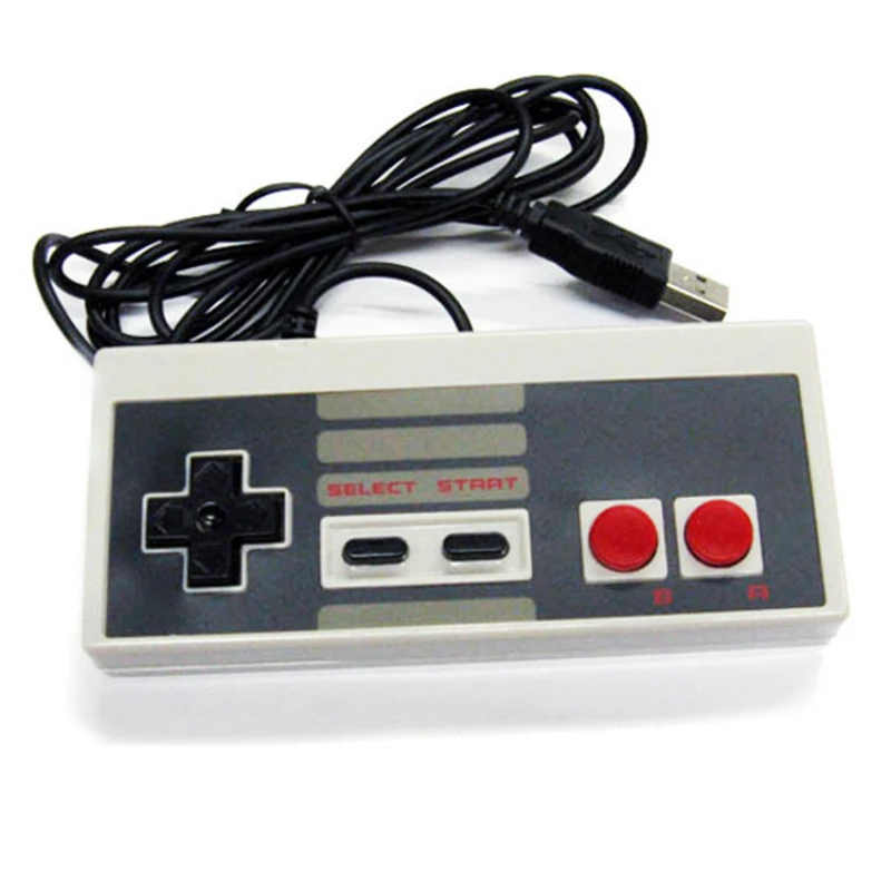 gewoontjes verhaal een vuurtje stoken Wired USB Joystick For PC Computer For Nes USB PC Gamepad Gaming For Nintendo  NES Game Joypad|Gamepads| - AliExpress