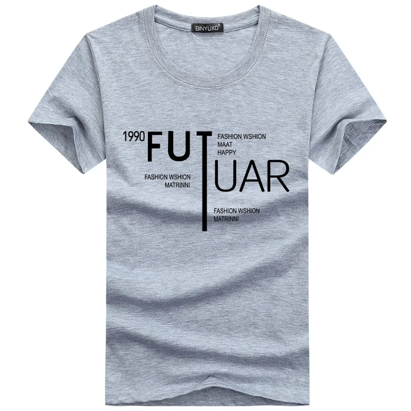 

2018 Round Neck Men T-shirt Casual Style Summer Cotton Short Sleeve Multi Color Male Cartoon