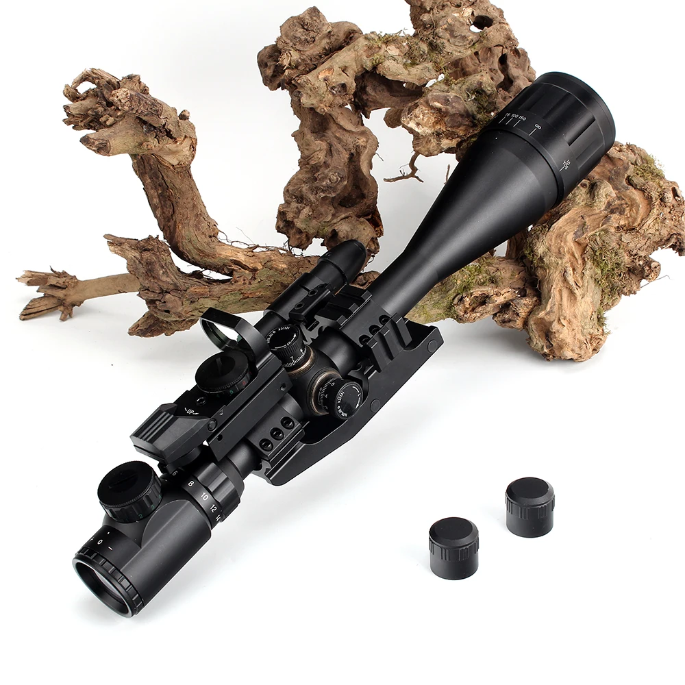 Ohhunt 6-24X50 AOEG Hunitng Combo Riflescope проволочная сетка с красными/зелеными лазерными прицелами и тактическими оптическими прицелами в виде красной точки