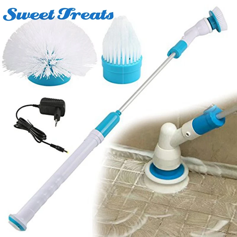 Sweettreats Spin Turbo Scrub Bathtub Brush Power Cleaner Bathtub Tiles
