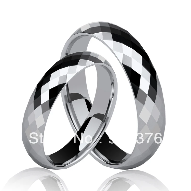 

Free Shipping and Free Engrave Super Deal Size 4-12.5 Tungsten Cross Ring Woman Man's wedding Rings Couple Rings