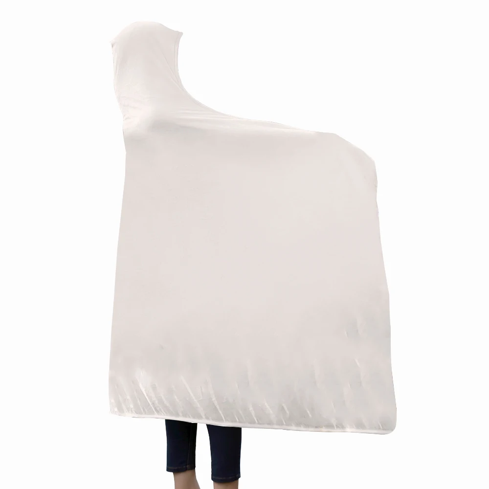 Miracille заказное одеяло с капюшоном, 3D принт, плюшевое, для взрослых и детей, теплое, носимое, флисовое, индивидуальное, на заказ, пледы, одеяло s