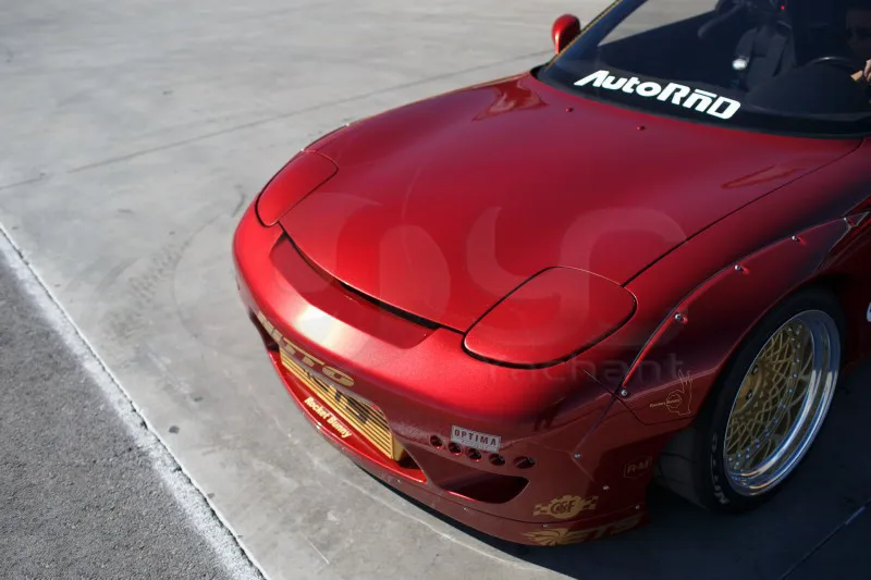 1992-1997 Mazda RX7 FD3S Rocket Bunny V2 Style Wide Body Kit (18)