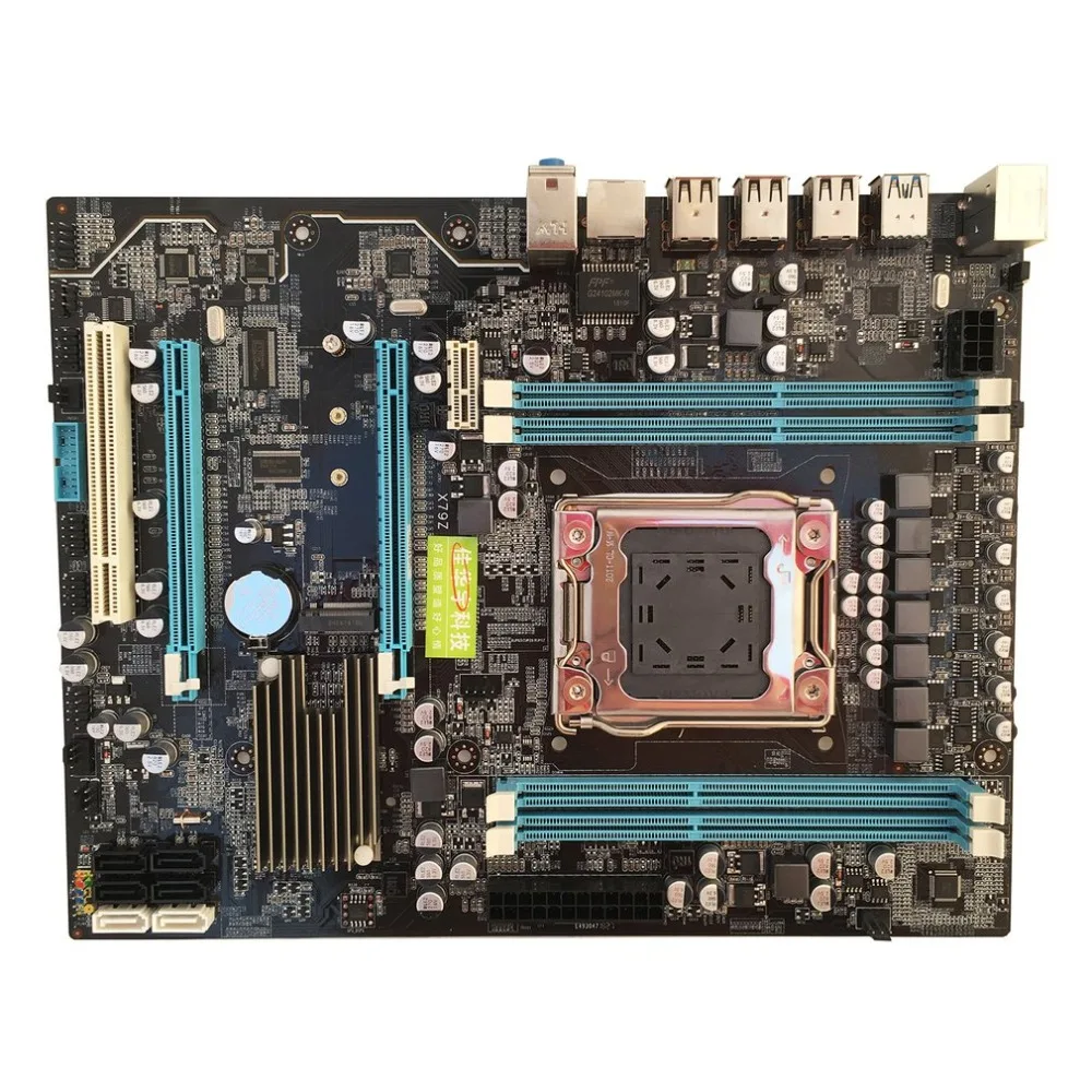 

Real X79 desktop computer motherboard 2011 pin 4 channel DDR3 memory slot M.2 interface USB3.0 SATA 3.0 Deluxe Edition