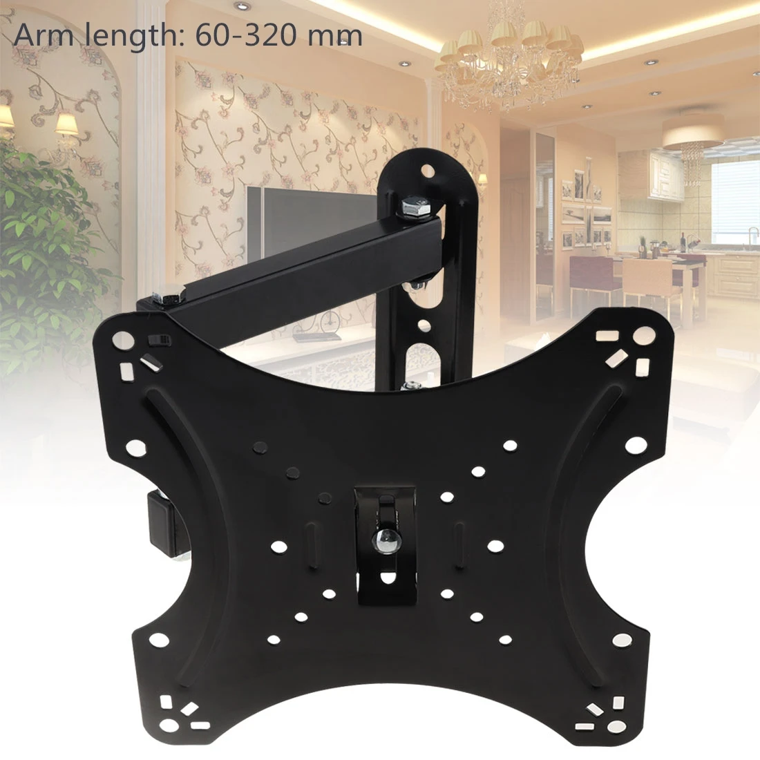 

Universal 18KG Adjustable TV Wall Mount Bracket Flat Panel TV Frame Support Tilt for 14 to 42 Inch LCD LED Monitor Flat Pan