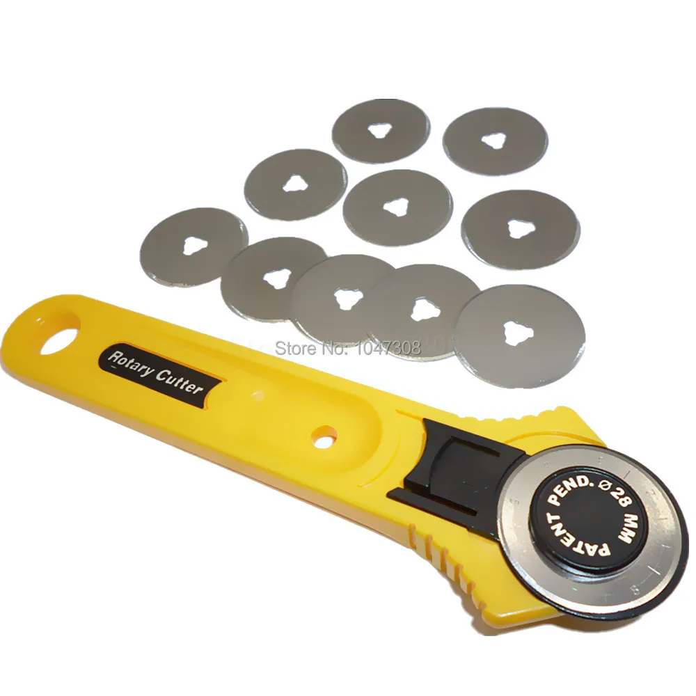 DAFA Rotary Cutter Spare Replacement Blade 2 x 45mm 2 x 60mm Fits OLFA /& FISKARS