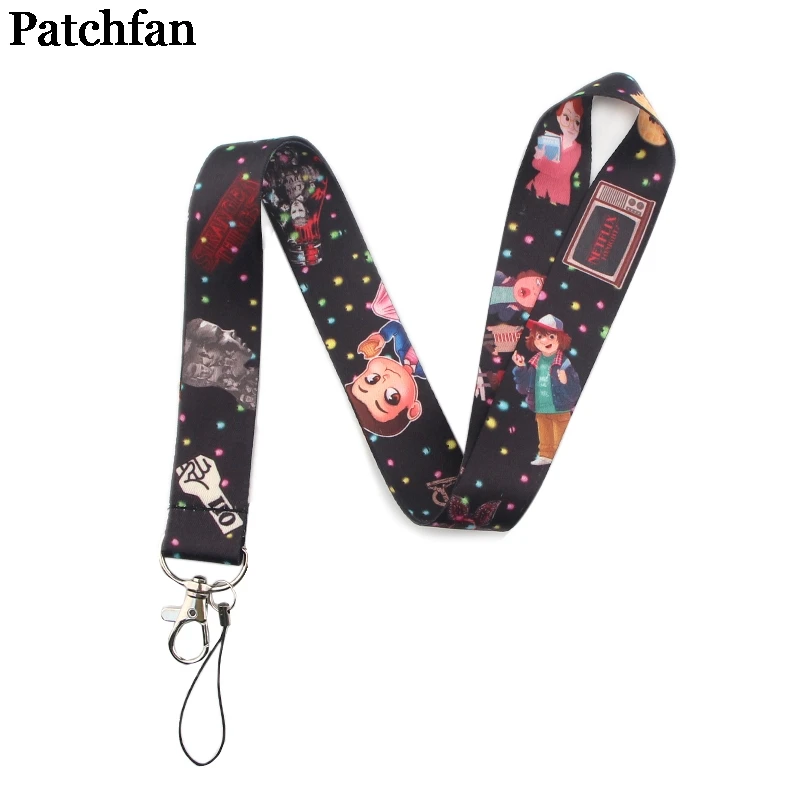20 шт./партия Patchfan странные вещи винтажное искусство крутые мужские lanyards ключи в
