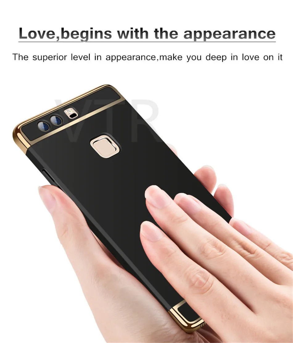 luxury hard plastic huawei phone case5