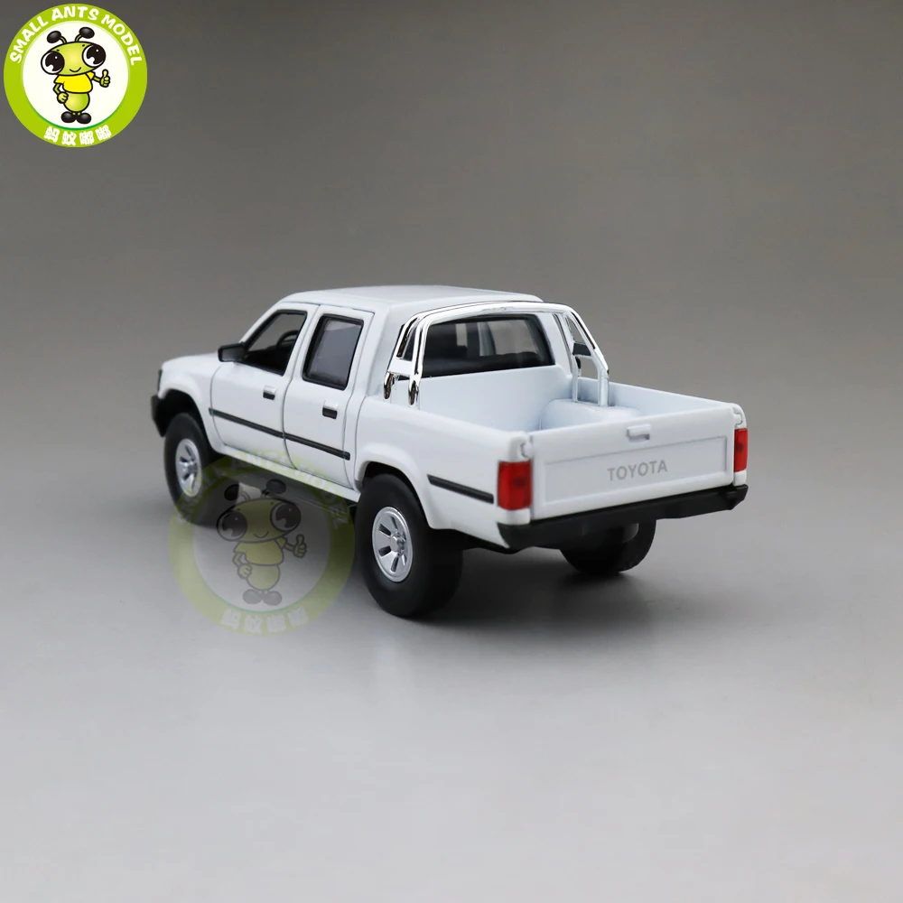 1/32 Jackiekim Hilux грузовик пикап с анти-ствол танка литая металлическая Модель автомобиля игрушки Дети Звук освещение подарки