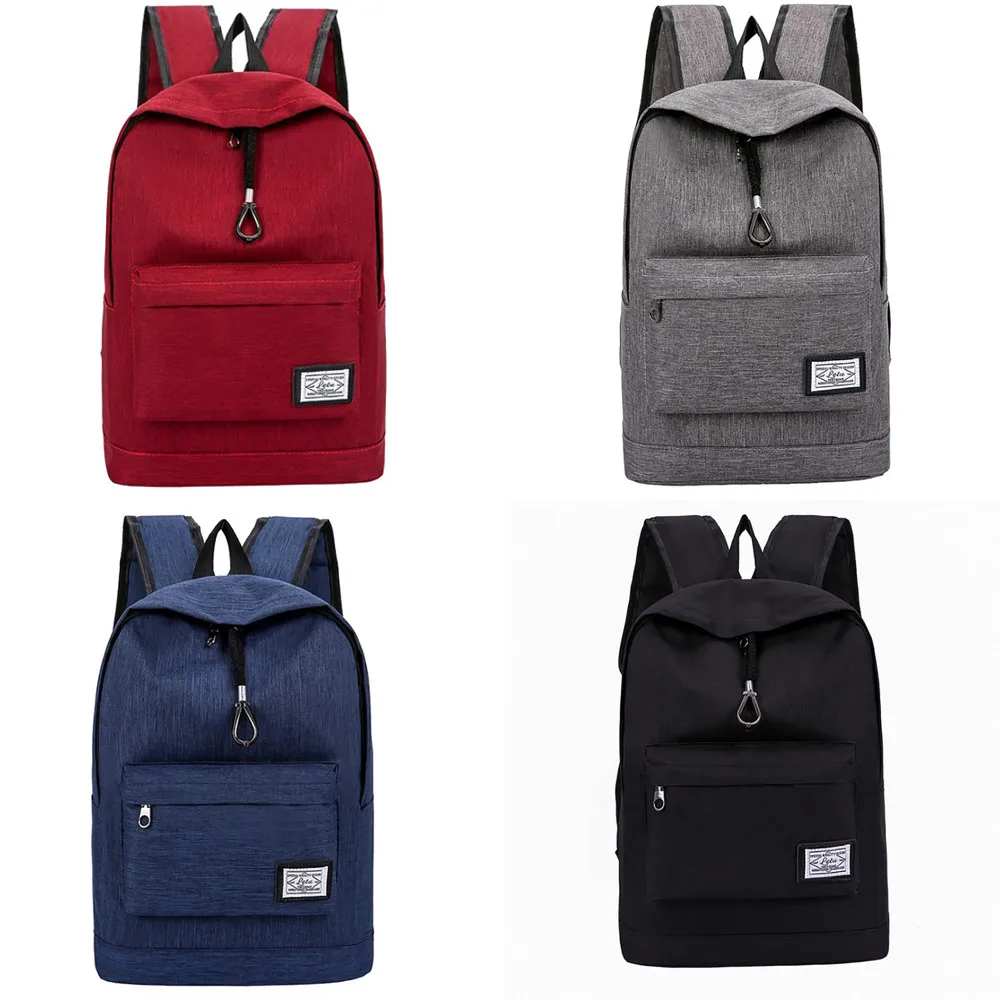 

Men Backpack Youth Computer Travel Campus Junior High School Student Bag Travel Teenage Backpack bag male bagpack mochila