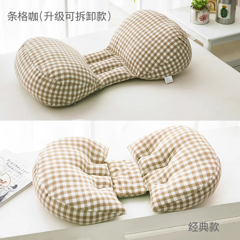 Подушка для беременных, боковые шпалы, женские хлопковые постельные принадлежности, подушка для тела, беременность и кормление, подушка H357