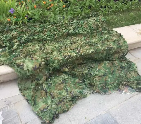 Woodland Различный размер охота, кемпинг, военная камуфляжная сетка автомобиль пустынная камуфляжная сетка для военной фотографии лесной солнечные укрытия - Цвет: Woodland