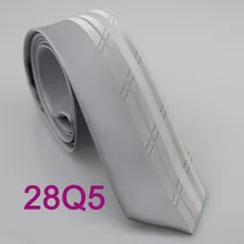 YIBEI coahella ties мужской обтягивающий галстук дизайн Серебряный сплошной цвет вертикальные полосы микрофибры галстук модный тонкий узкий галстук