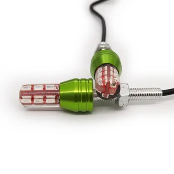 

2 PCS of Flashing 3014 24SMD LED light bulb lamp LED car brake rear stop lights blue color