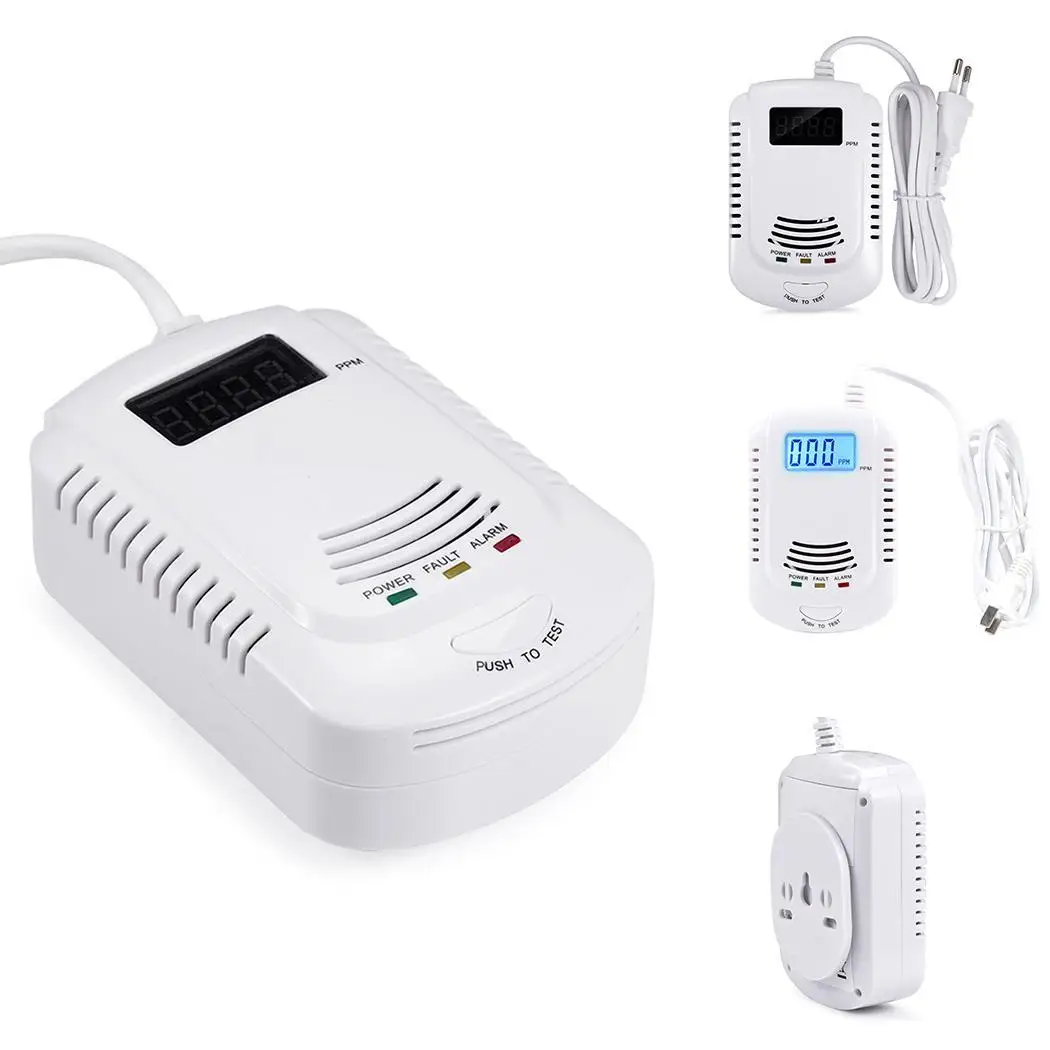 

Durable Practical Indoor Gas Alarm Detector Household 360 - 50 C Alarm 5 315/433 MHZ 10 10 0-100%LEL Home Tool