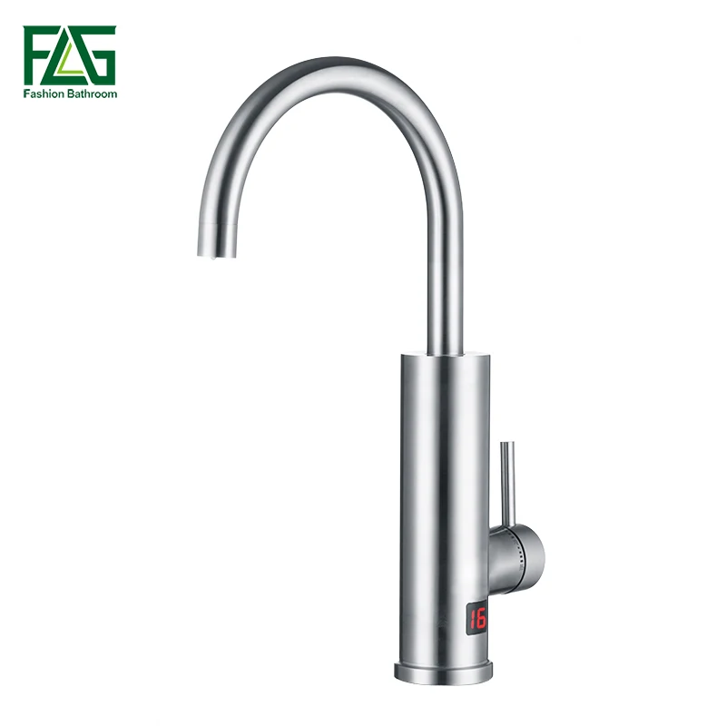 Смеситель кухонный FLG из нержавеющей стали 304 1500 Вт с водонагревателем|kitchen
