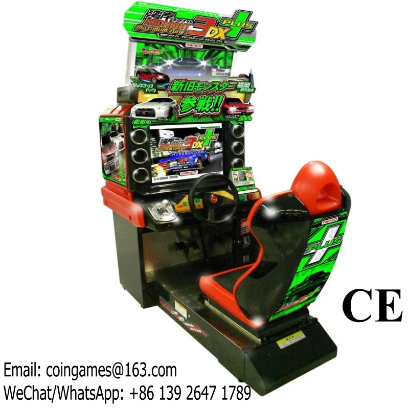 Midnight Maximum Tune 3dx Coin Operated Simulator Machine Driving Car Racing Gamesin Coin