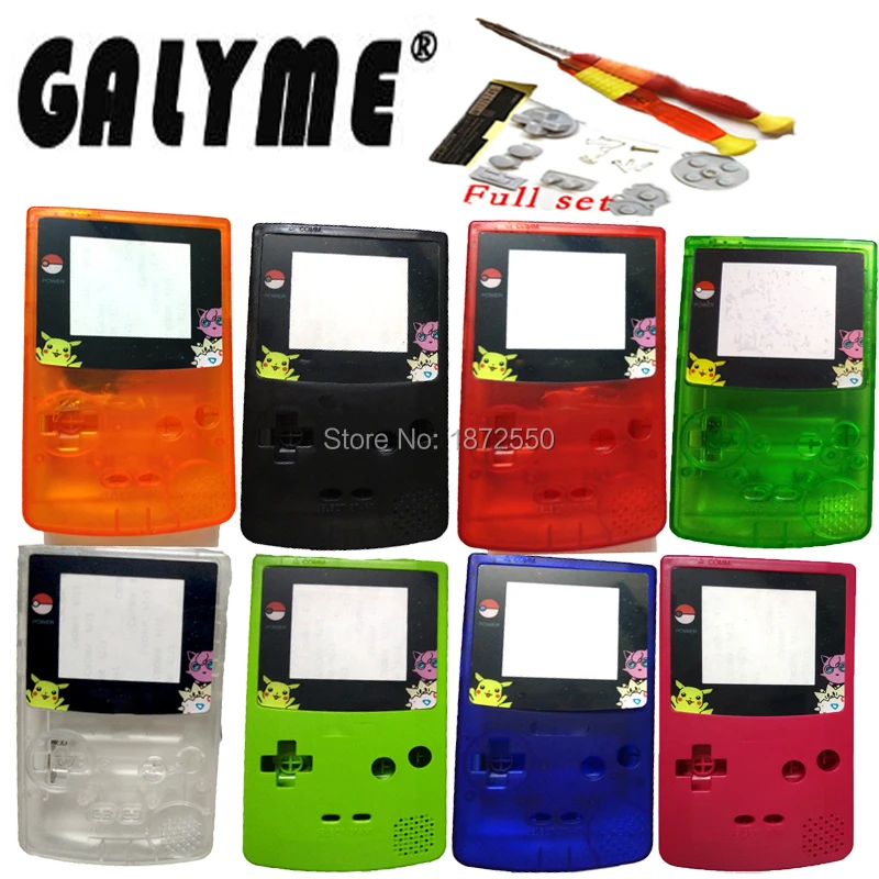 Galyme новый пластиковый корпус Чехол подходит для GameboyColor GBO DMG игровая консоль Posket