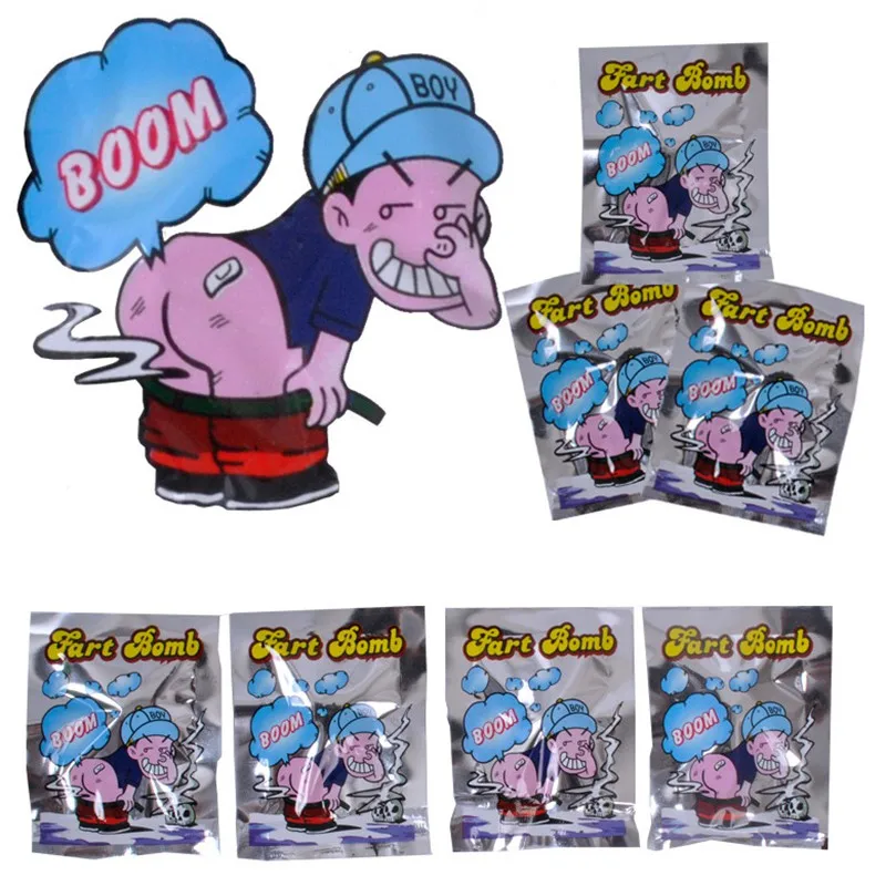 

Funny Fart Bomb Bags Stink Bomb Smelly Funny Gags Practical Jokes Fool Toy Creative Children Kids Stinky Bag For Mischief Magic