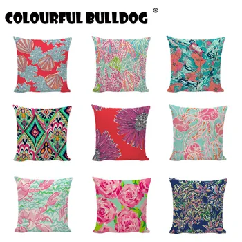 

Sea Marine life Cushion Cover Linen Cushion Covers Sofa Car Bed Chair Seat Throw Surfboard Pillowcases Decorative Couch Aquarium