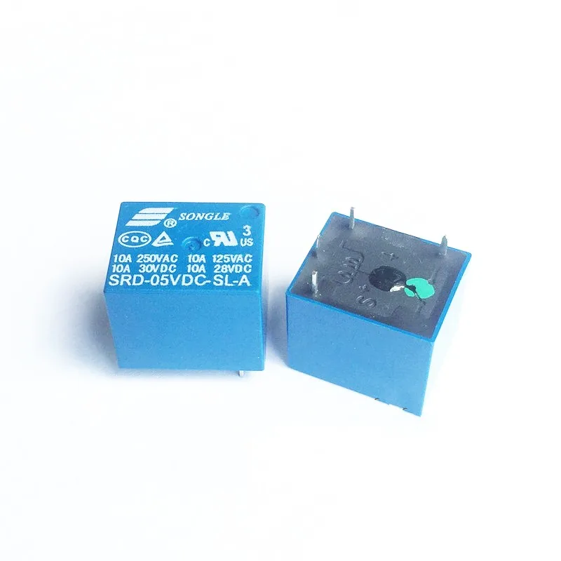 50 шт. реле SRD-05VDC-SL-A SRD-12VDC-SL-A SRD-24VDC-SL-A SRD-48VDC-SL-A 05V 12V 24V 48V 10A 250VAC 4PIN T73