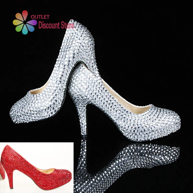 clear prom heels