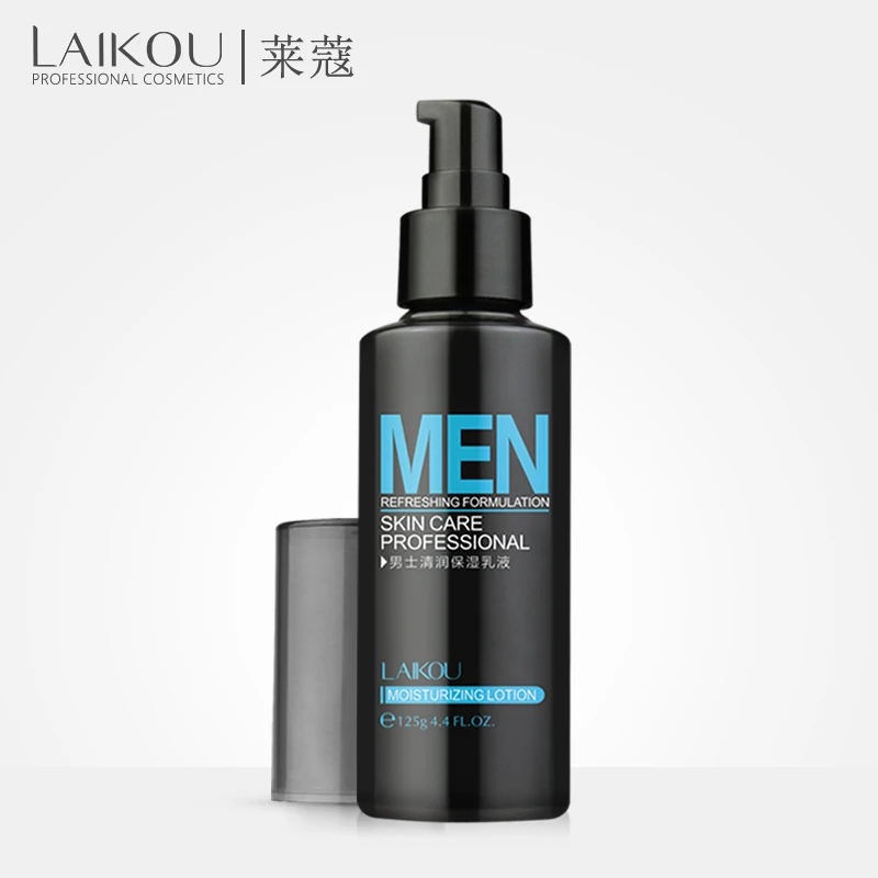 Special Chance of  LAIKOU Natural Men's Skin Care lotion Face Lotion Moisturzing lotion Oil Balance Brighten Pores Min