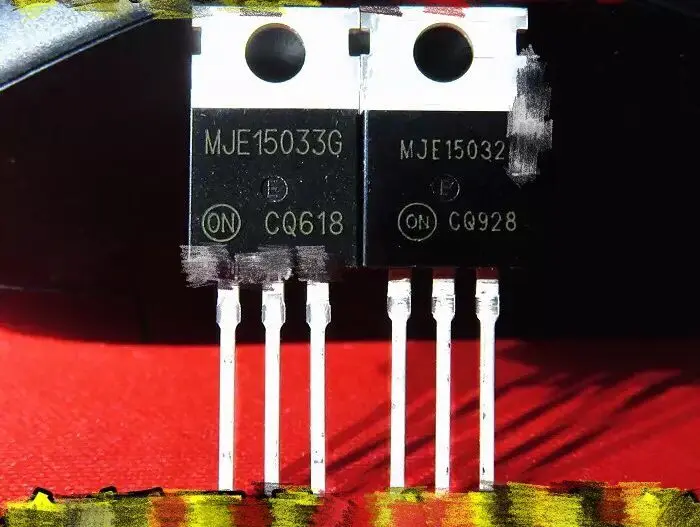Бесплатная доставка 20 шт./лот = 10 пар (10psc MJE15033G + шт. MJE15032G) TO-220 MJE15033 MJE15032 TO220 в