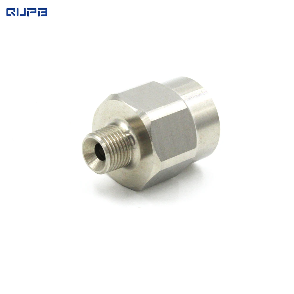 Qupb 300bar din станция комплект Нержавеющая сталь 1/8 ''NPT мужчина 9/16-18unf женский для din стволовых соединения ptp006