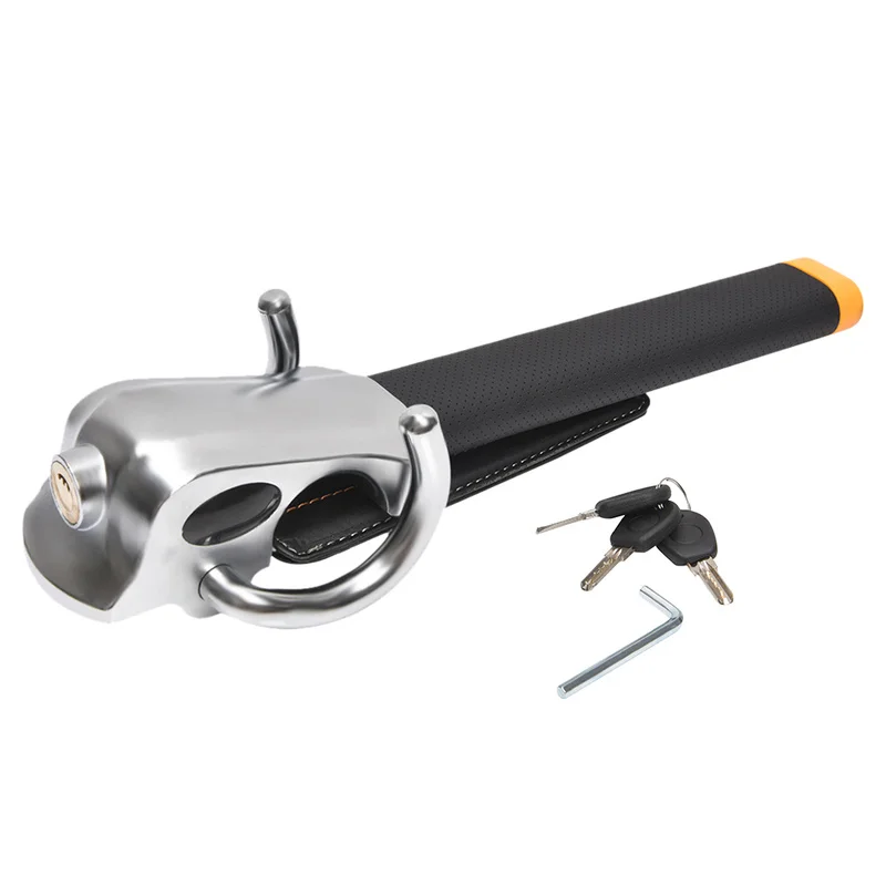 

Car Locks Top Mount Steering Wheel Anti Theft Security Airbag Lock with Keys Anti-Theft Devices Universal Auto Vehicle Parts