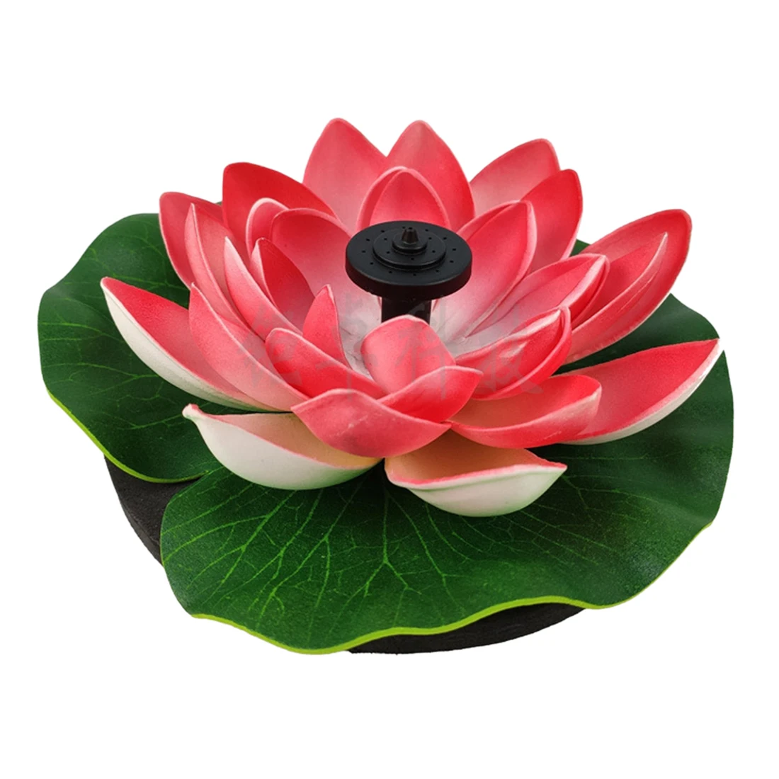 2019 New Style With Led Light Solar-Powered Floating Lotus Fountain For Pond Garden Decoration Drop Shipping - Pink/Orange/Blue