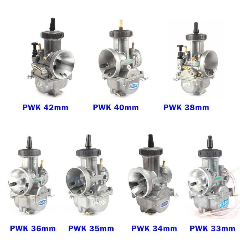 Карбюратор PWK для мотоцикла 33 34 35 36 38 40 42 мм КАРБЮРАТОР ДЛЯ CRF YZF KlX DRZ внедорожника MX