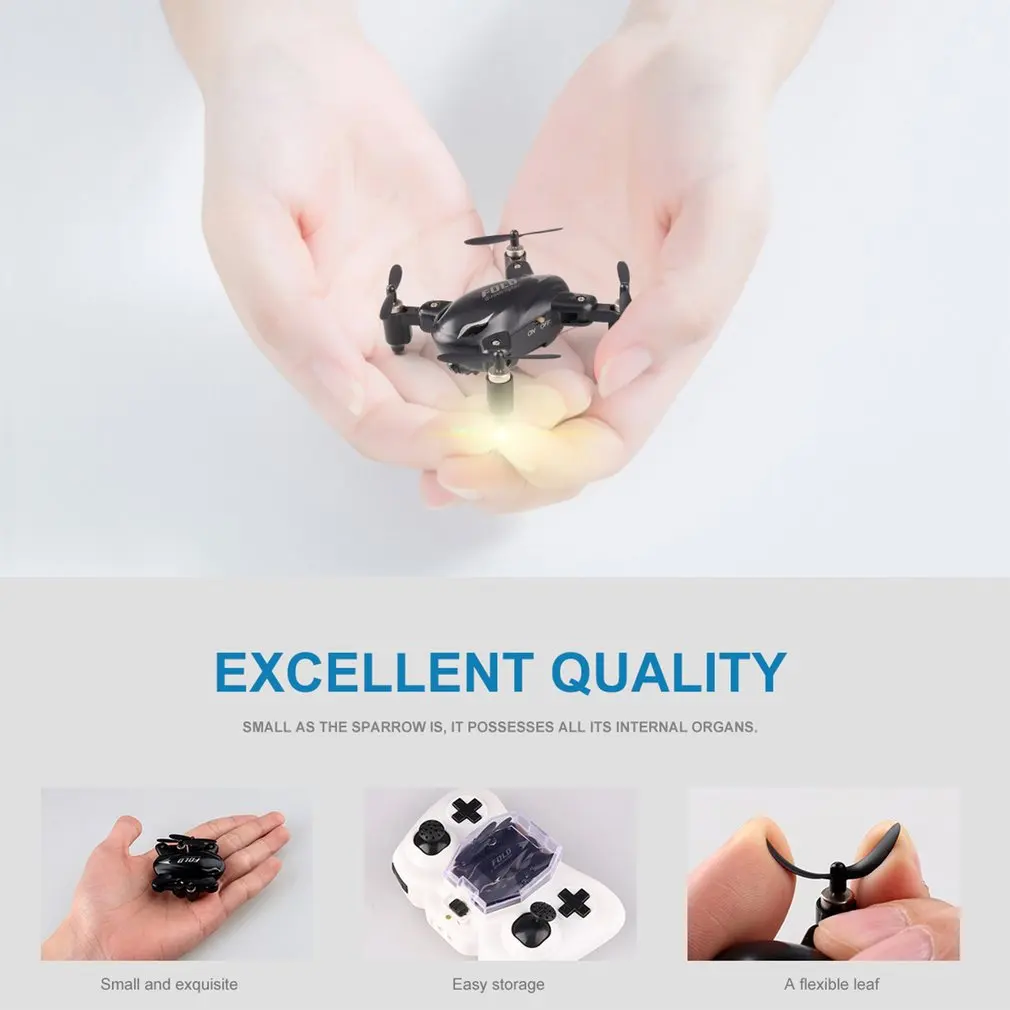

X31C 720P 2.4G Mini Folding WIFI FPV With Headless Mode Altitude Hold RC Quadcopter RC Control and Lighting Control Mode
