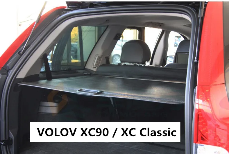 Задний багажник Грузовой Чехол защитный щит для Volvo XC90 XC классический 2003- Высокое качество авто аксессуары черный бежевый