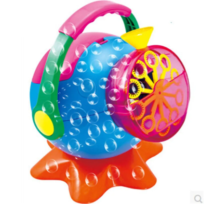 Мыльный пузырьковый аппарат, воздуходувка для пузырьков, игрушки для детей, АБС-пластик, креативное устройство для мыльных пузырей, игрушка автоматический водный пистолет, игрушка для малышей